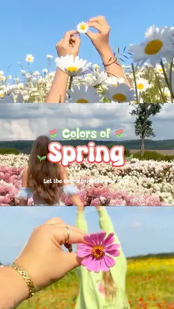 Colors of spring