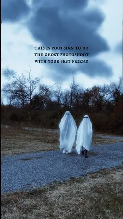 spooky ghost trend