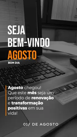 Bem-vindo Agosto