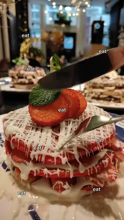 i like to eat