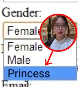princess gender