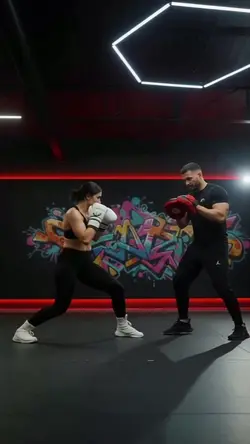 Neon Gym Boxing Cut