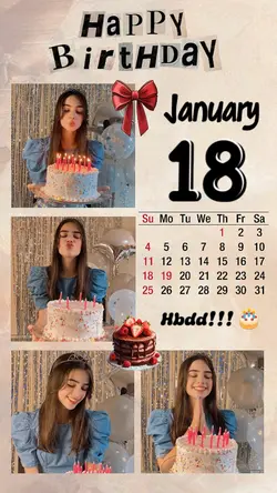 hbd 18 january 