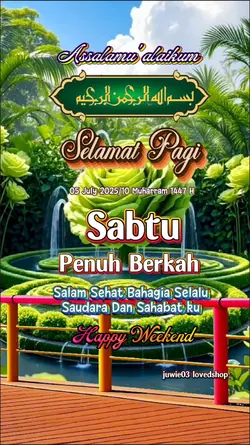 Sabtu Penuh Berkah 