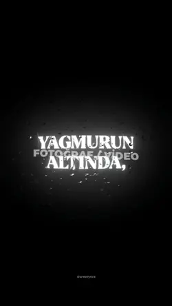 Yağmurun Altında