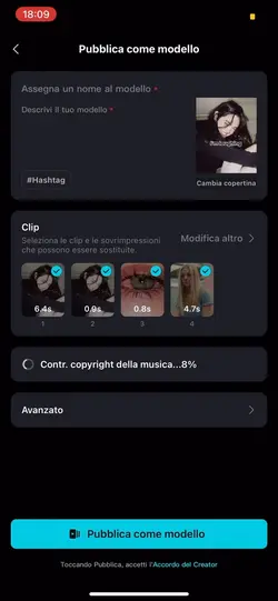 Pubblicare modelli
