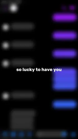 lucky to have you