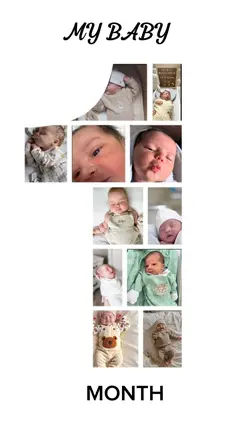 MY BABY 1 MONTH