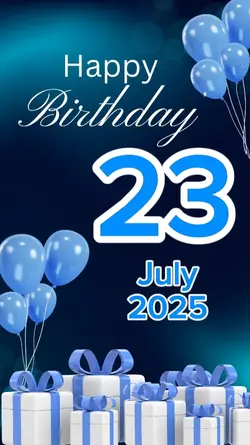 birthday 23 July