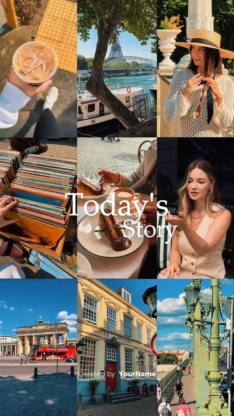 capcut template cover