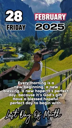 Friday 28 Feb 2025