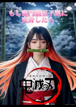もし竈門禰󠄀豆子風に変身したら