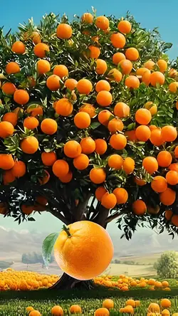 laranja montagem