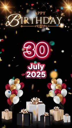 birthday 30 Jul 2025