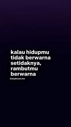 rambut berwarna