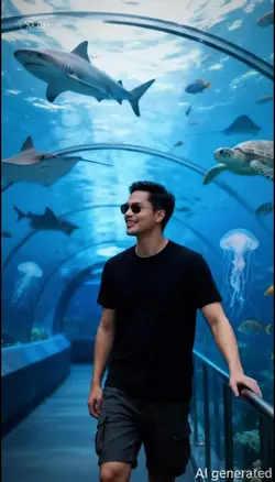 man in the aquarium 
