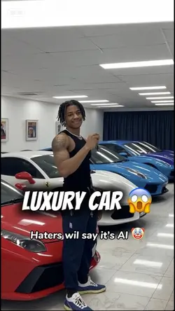 Luxury car AI filter