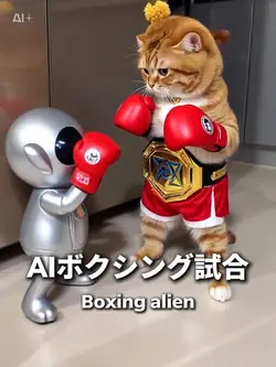 AIボクシング試合
