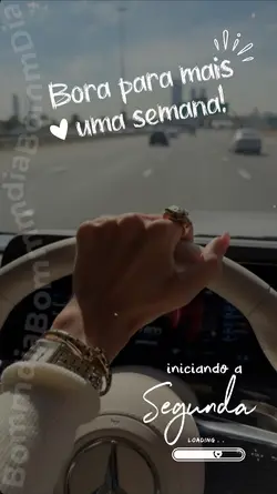 Bom dia Segunda