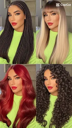 mudança de cabelo 