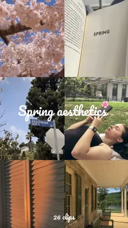 Spring aesthetics 