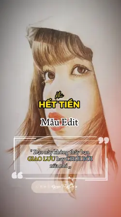 KHI HẾT TIỀN