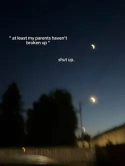 shut up.