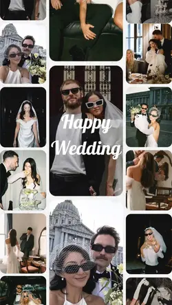 Happy wedding
