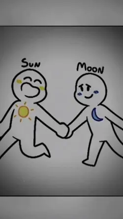 sun and moon
