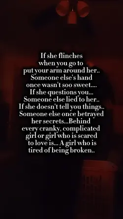 if she flinches 