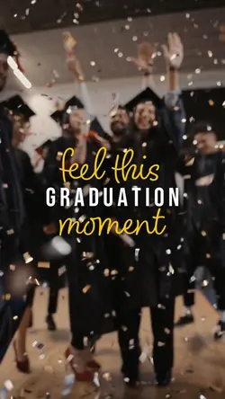 Graduation moment