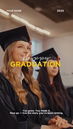Cinematic graduation