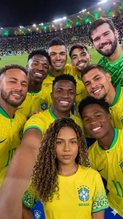 Selfie com a seleção