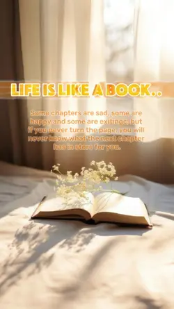 Life is like a book 