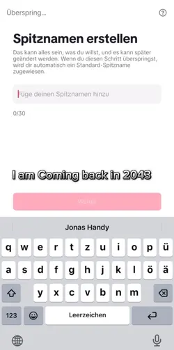Coming back in 2043