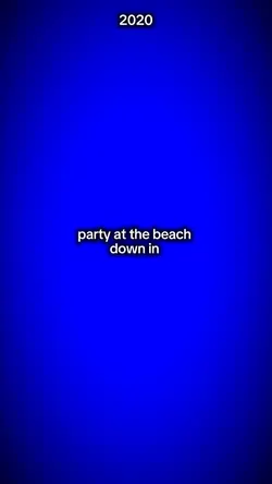 party at the beach