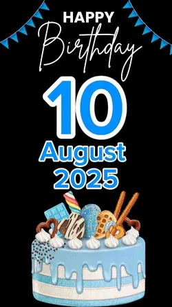 birthday 10 August