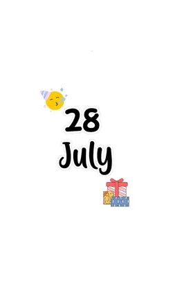 hbd 28 july