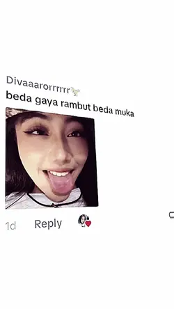 beda gaya rmbut beda