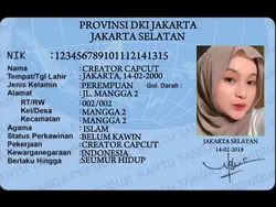 FAKE KTP.. 