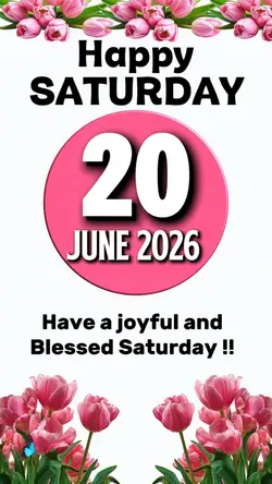 Saturday 20 June