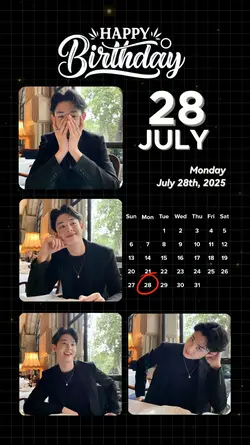 28 JULY BIRTHDAY