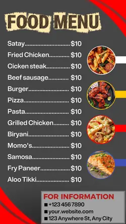 Food Menu