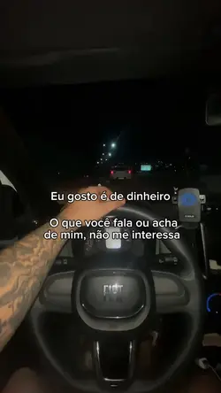 Gosto é de dinheiro😎
