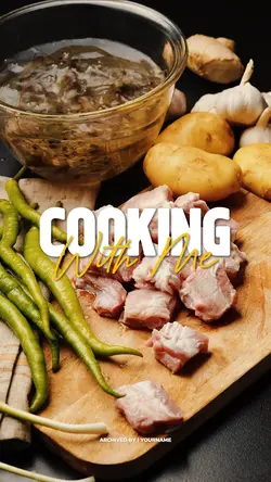 COOKING WITH ME