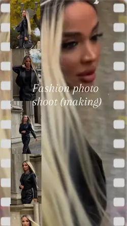 Fashion photo making