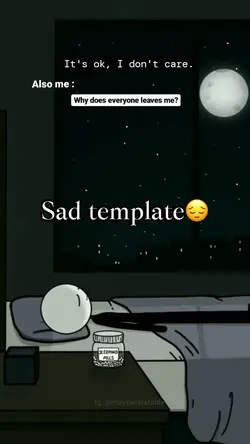 Sad template😔