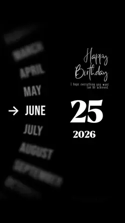 Hbd 25 June 2026