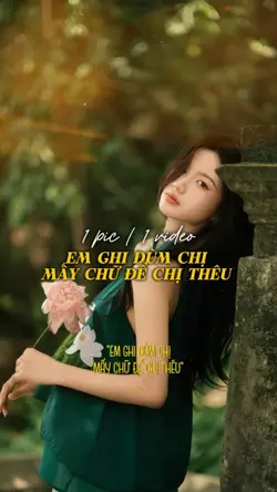 Em ghi dùm chị mấy