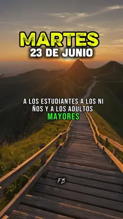 MARTES 23 DE JUNIO